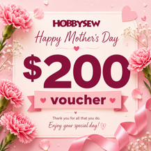 $200 Hobbysew Gift Voucher