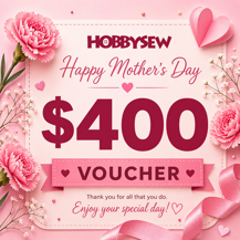 $400 Hobbysew Gift Voucher