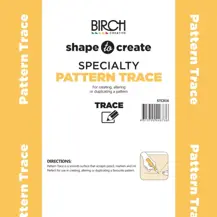 SHAPE TO CREATE I/F Pattern Trace 90cm - White