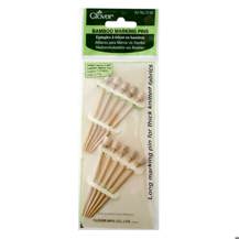 Clover Bamboo Marking Pins