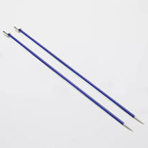 KnitPro - Zing Single Point Knitting Needles - Aluminium 35cm x 4.00mm
