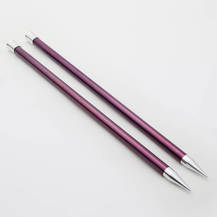 KnitPro - Zing Single Point Knitting Needles - Aluminium 35cm x 6.00mm