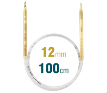 Addi Champagne Circular Knitting Needle 100CM X 12.00MM