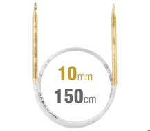 Addi Champagne Circular Knitting Needle 150CM X 10.00MM