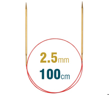 Addi Lace Circular Knitting Needles 100CM X 2.50MM