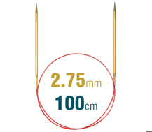 Addi Lace Circular Knitting Needles 100CM X 2.75MM