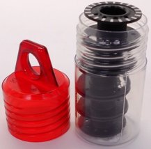 Bernina Accessory: Bobbin Jumbo Set - 4, 5, 7 & 9 series - Qty 5 Bobbins & Storage