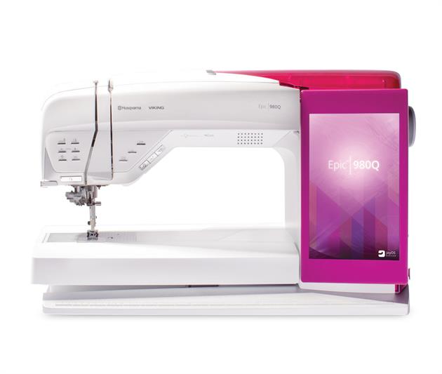 Husqvarna Epic 980Q Computerised Sewing Machine by Husqvarna in