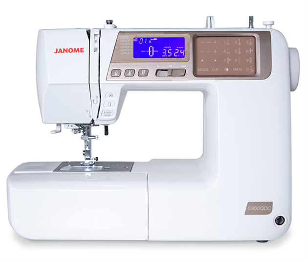 Janome 5300QDC (7mm Low Shank) Computerised Sewing Machine by Janome