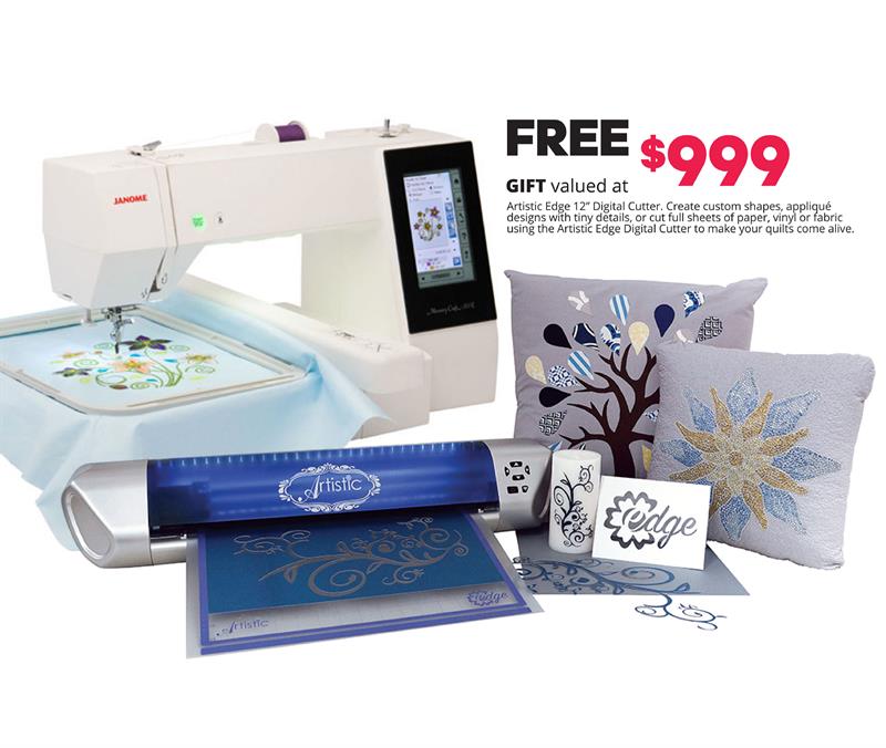 Janome MC500E Embroidery Machine by Janome Sewing Machines