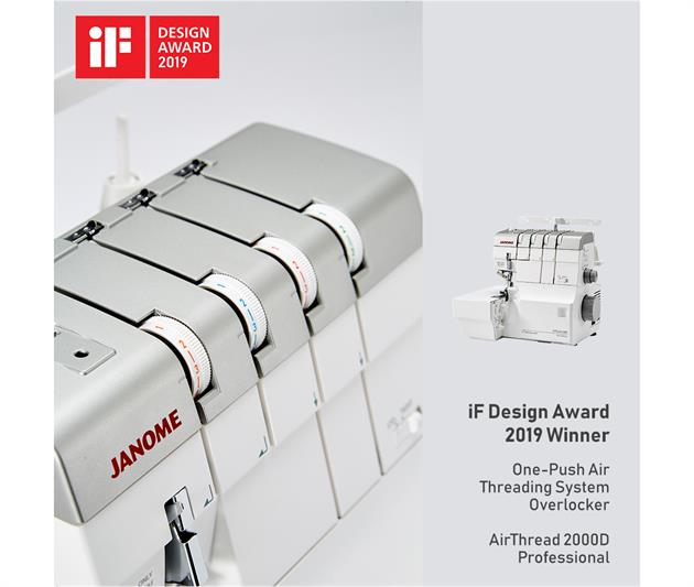 Janome AT2000D ProfessionalAir Thread Overlocker by Janome Sewing Machines in Machines Sewing