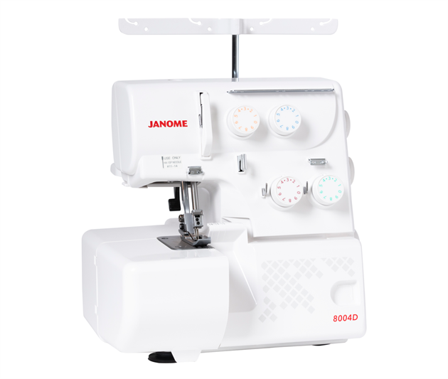 Janome 8004D Overlocker 3/4 Thread Overlocker by Janome Sewing Machines in Machines Sewing