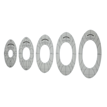 Amanda Murphy Ruler - Every Oval - 5pc