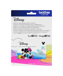 Brother Accessory: ScanNCut - Pattern Collection 1 - Mickey & Friends Applique