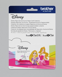 ScanNCut: Disney Rapunzel & Aurora Paper Craft Collection