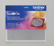 ScanNCut: Metal Sheet Silver 7.9 x 6.1in 2pcs - ScanNCut/DesignNCut