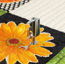 Brother Accessory: F061 Open Toe Free Motion Metal Quilting Foot - 5mm & 7mm low shank models