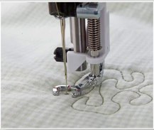 Husqvarna Machine Feet: OPEN TOE STIPPLING FLOATING - # 7, 8, 9