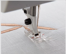 Husqvarna Machine Feet: TRANSPARENT  B 