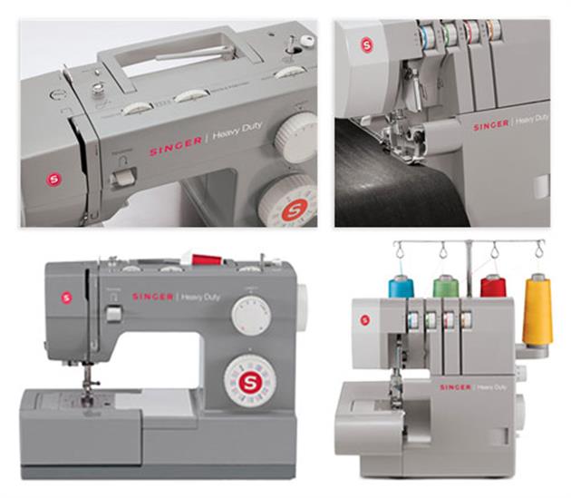 Singer Heavy Duty 4432 Sewing Machine & Overlocker 14HD854 by Hobbysew Singer in Machines