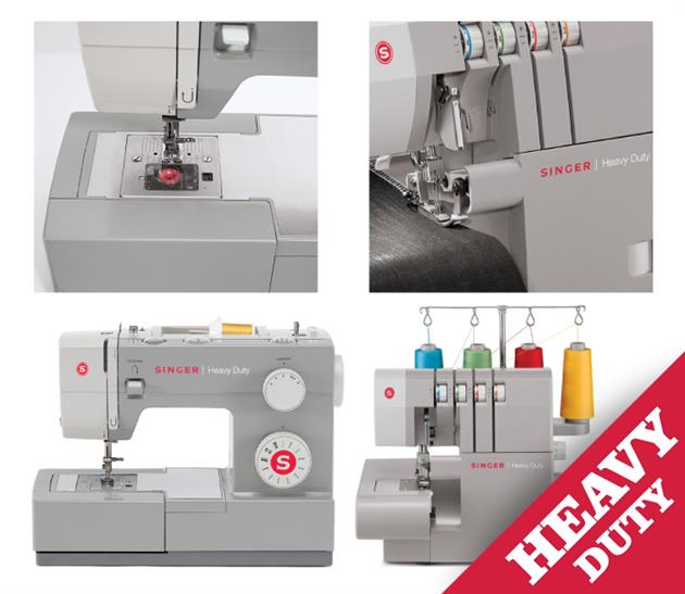 Singer Heavy Duty 4411 Sewing Machine & Overlocker 14HD854 by Hobbysew