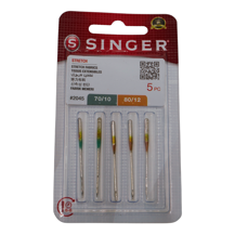 Singer Accessories - Needles - Ball Point Light SIze 70-80 Qty5