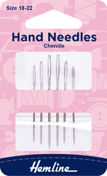 Hemline - Hand Needle Chenille 6pk - size 18-22