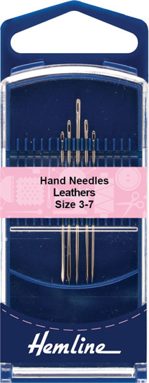Hemline - Hand Needle - Leather - size - 3-7