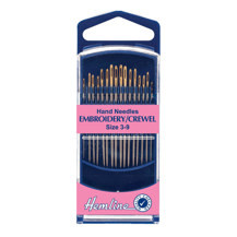 Hemline - Hand Needle Gold Eye Embroidery Crewel 16pk - size 3-9