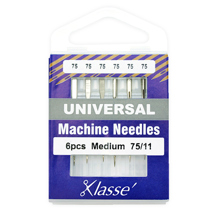 Klasse Machine Needle Universal Size 75/11 - 6 per cassette