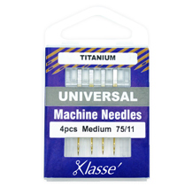Klasse Machine Needle Universal-Titanium Size 75/11 - 4 pk