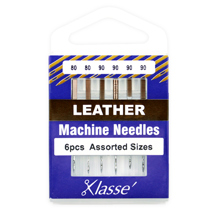 Klasse Machine Needle Leather Mix 80/90 - 6 per cassette