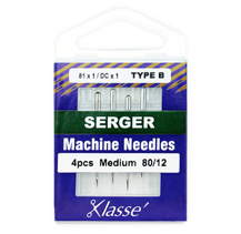 Klasse Machine Needle Serger Size 80/12 (170B) - 4 per cassette
