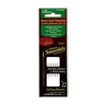 Clover Black Gold Needles Quilting Between No. 12