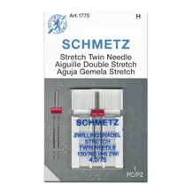 Schmetz Machine Needle - Twin Stretch 1pc - Size 75/4.0mm
