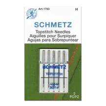 Schmetz Machine Needle - Topstitch 5pc - Size 90/14