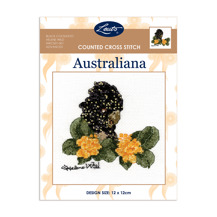 Helene Wild Cross Stitch 12 x 12cm - Black Cockatoo