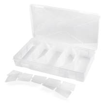 Craft & Sewing Organiser Box Medium Clear