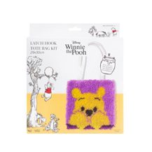 Disney Latch Hook Tote Bag Kit 30 x 30cm - Pooh