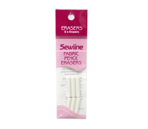 SEWLINE Fabric Pencil Erasers (6pk)