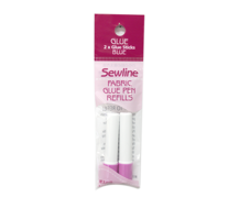 SEWLINE Fabric Glue Pen Refills - Blue (2pk)