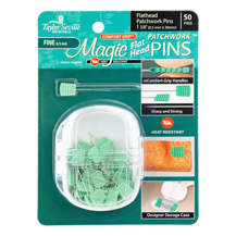 Taylor Seville - Magic Pins Flat Head Patchwork Fine 50pcs (0.5mm x 36mm)