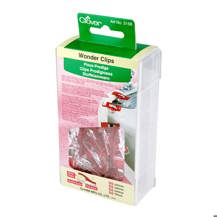 Clover Wonder Clips 50 pcs - Red
