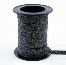 CELEBRATE - Curling Ribbon 5Mm X 10M Spool - Glitter - Black