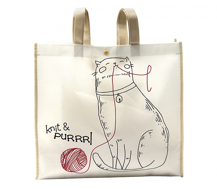 Reusable Tote Knit & PURRR