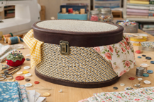 Victorian Herringbone Basket Cameo - Small