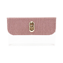 HORN Small Victorian Clearview Case - Rhubarb Pink