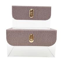 HORN Victorian Clearview Case Set - Fig Purple