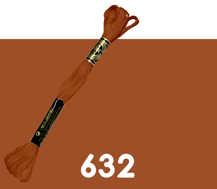 DMC Stranded Cotton 632