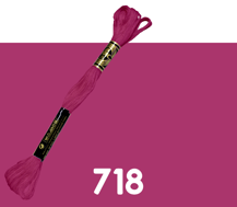 DMC Stranded Cotton 718